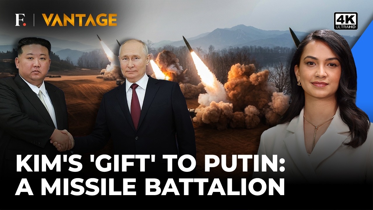 Putin gets Kim’s Missile Battalion: North Korean Missile Unit to Frontline |Vantage on Firstpost |4K