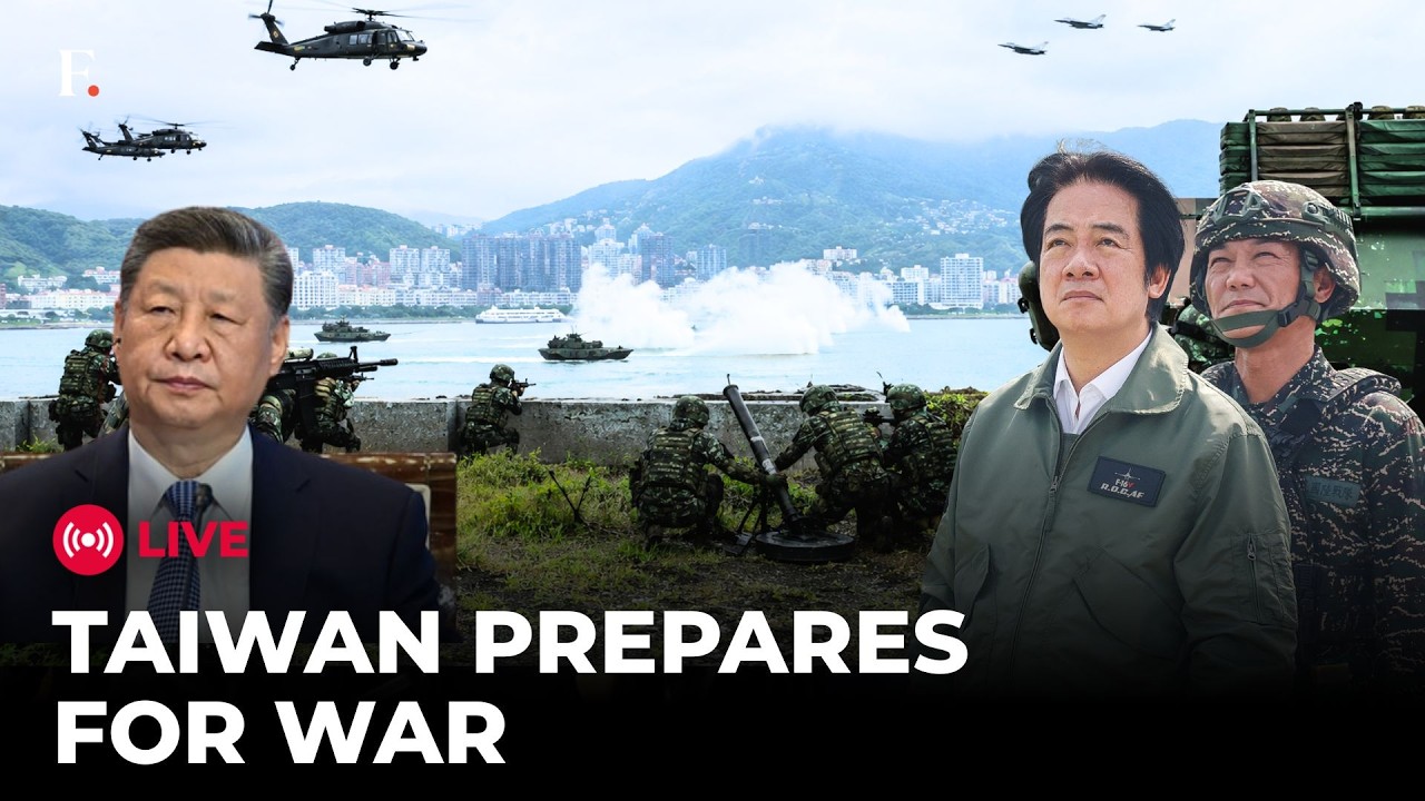 Taiwan War Drills LIVE: Taiwan Simulates China Attack, Slows Mobile Internet for First Time