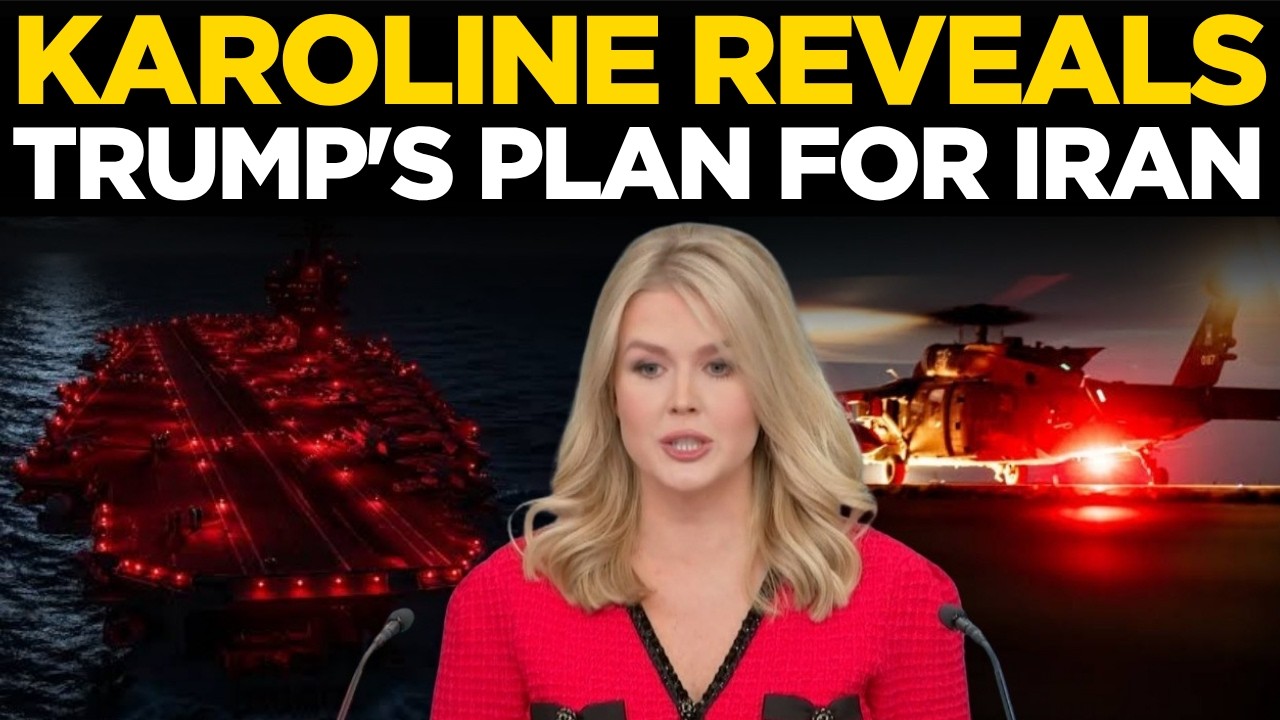 US News LIVE | Karoline Leavitt Briefs About Trump’s Ultimate Plan For Tehran | Trump News LIVE