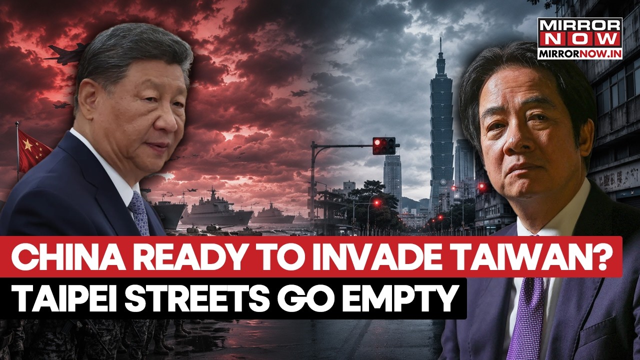 Taipei Sounds War Sirens As Taiwan Prepares For Possible China Conflict Amid Rising Tensions