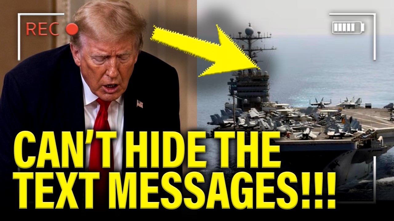 Trump’s Full BETRAYAL OF NAVY Exposed as TEXTS SURFACE!!