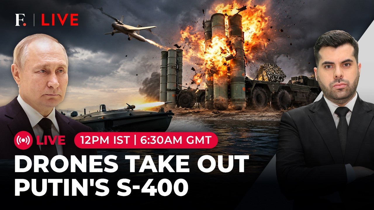 Ukraine’s Magura Drones Strike Russia’s S-400 Air Defence in Crimea | Firstpost