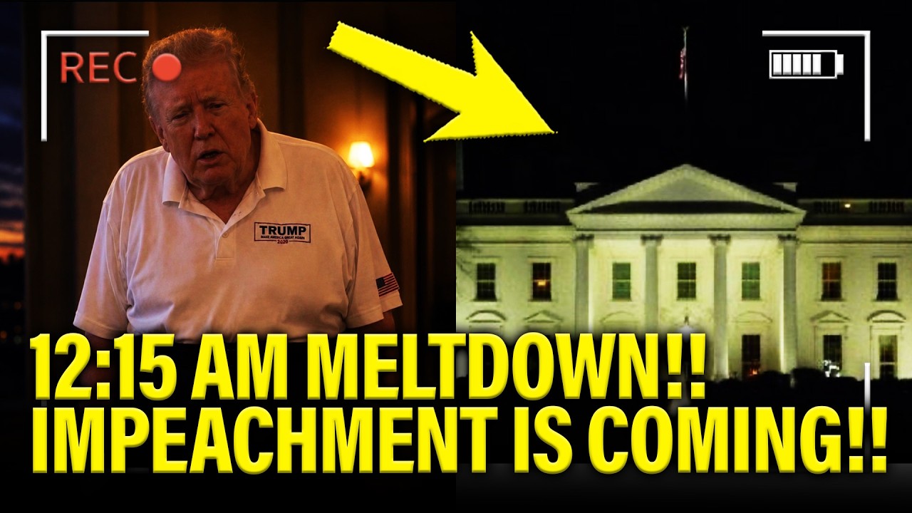 Trump has 12:15 AM MELTDOWN over IMPEACHMENT FEAR!!!