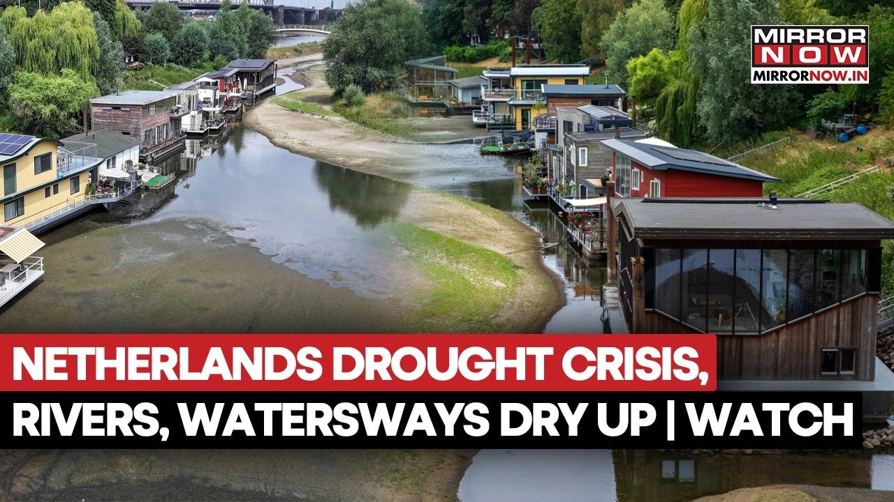Netherlands Drought: Rhine River And Waterways Dry Up At Record Low Amid Extreme Dry Spell | WATCH