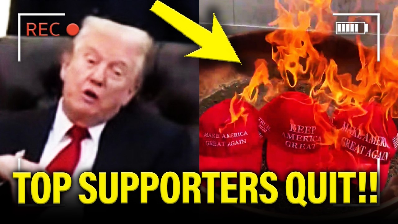 Trump’s TOP Supporters FINALLY QUIT and ABANDON GOP!!!