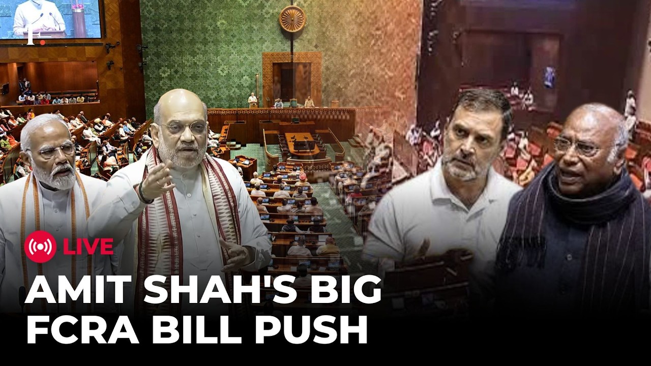 Lok Sabha LIVE | Will Amit Shah Table FCRA Amendment Bill Today? | Rajya Sabha | Parliament