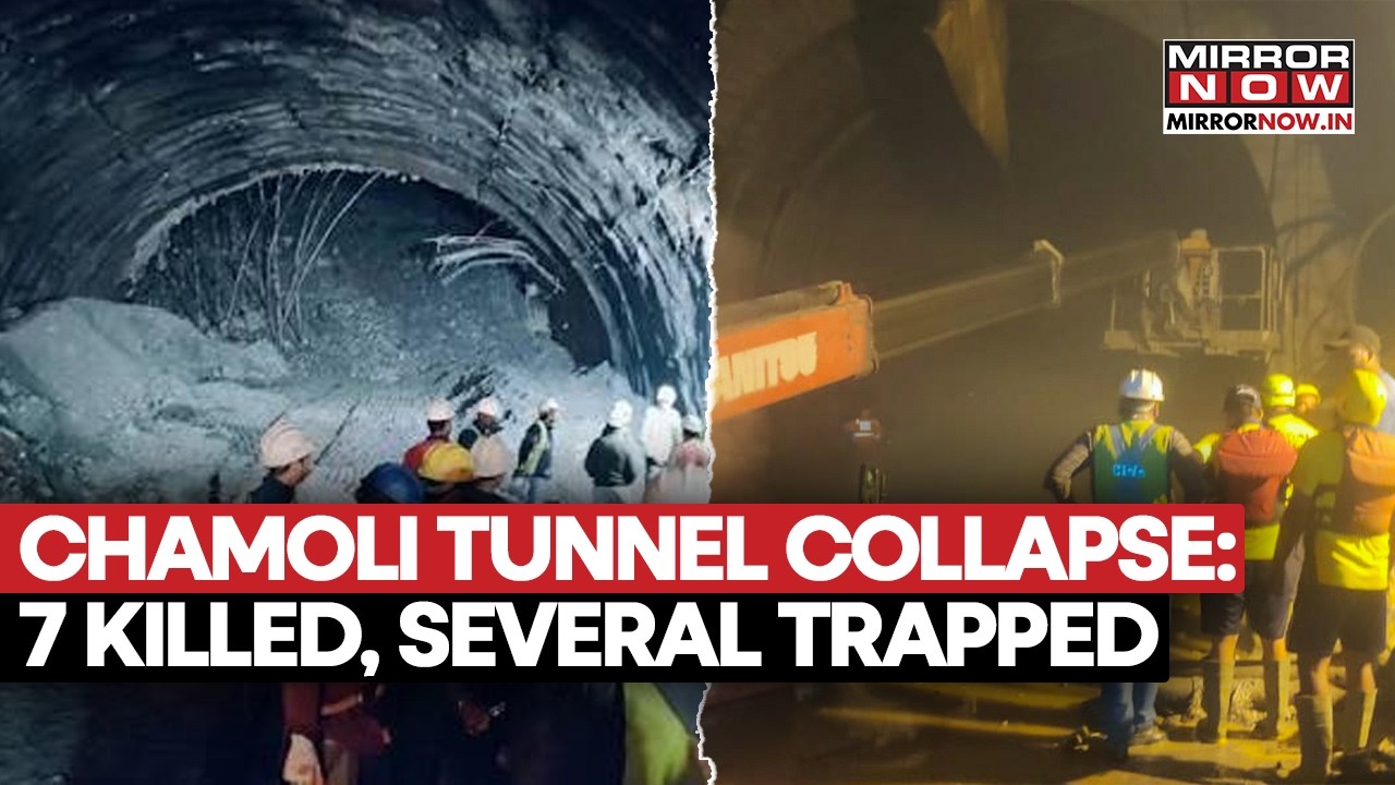 Uttarakhand Tunnel Collapse: Mudslide At THDC Project Kills At Least 7, Several Workers Trapped