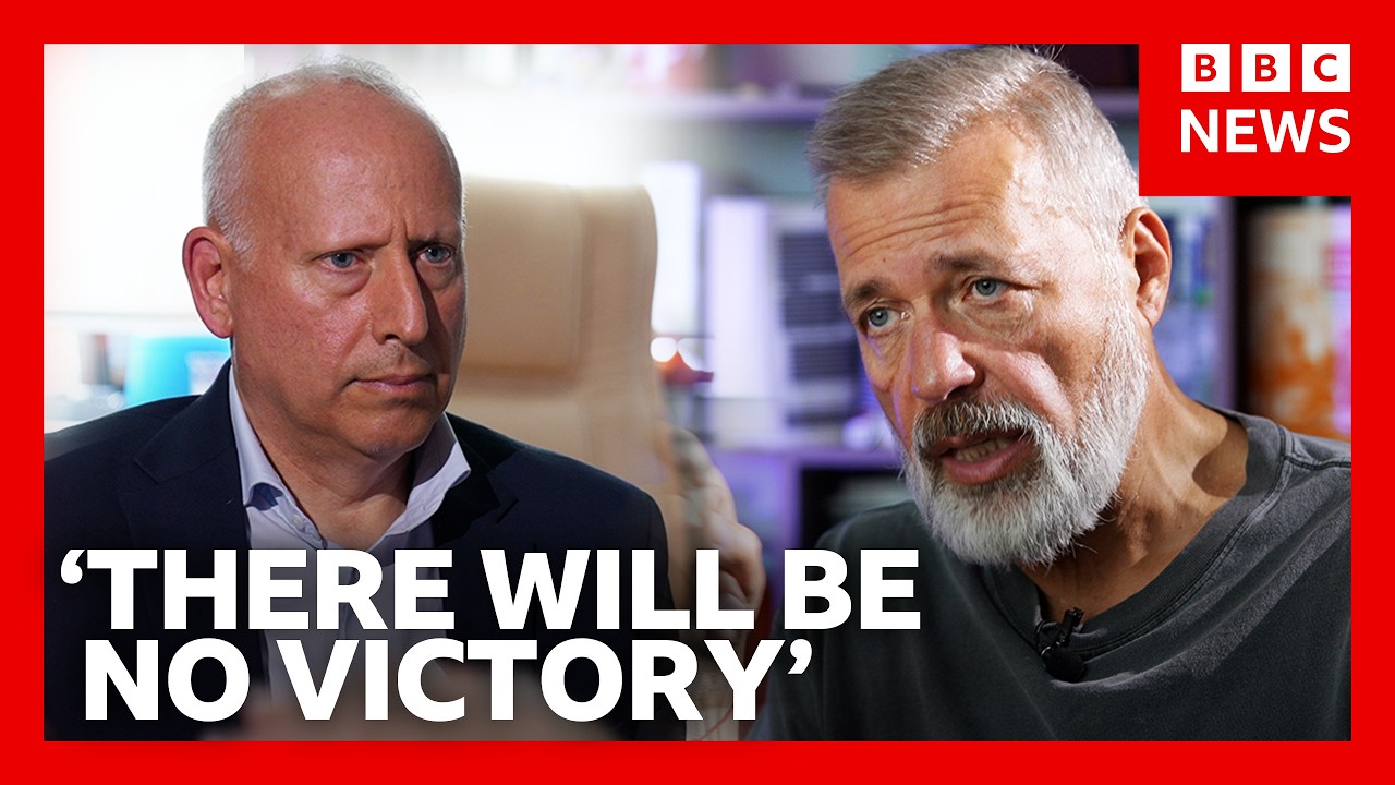 Victory no longer possible for Putin, Dmitry Muratov tells Steve Rosenberg | BBC News