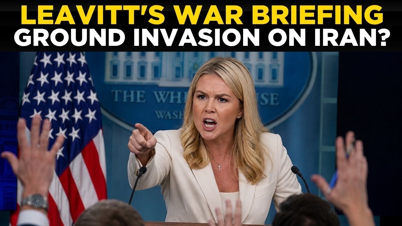 US News LIVE | Tense White House Briefing: Leavitt Drops Bombshell on US Troops Deployment