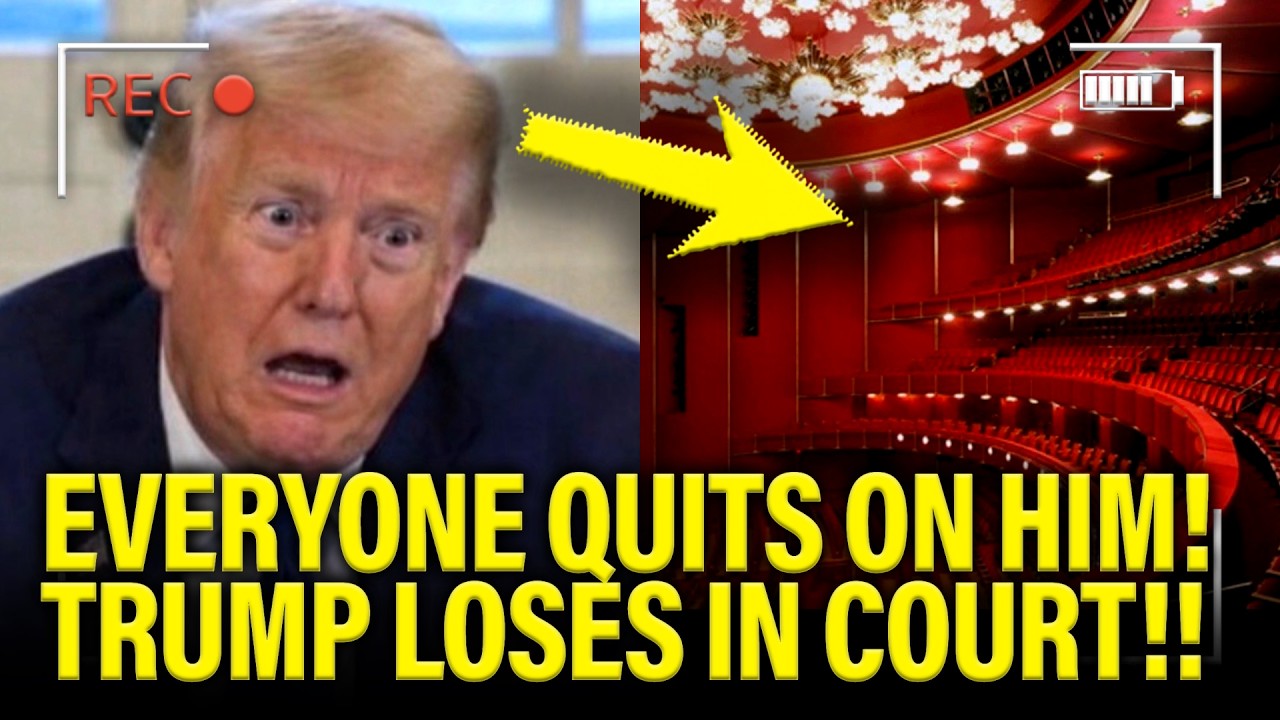 Trump BLINDSIDED as PERFORMER QUITS and WINS IN COURT!!!