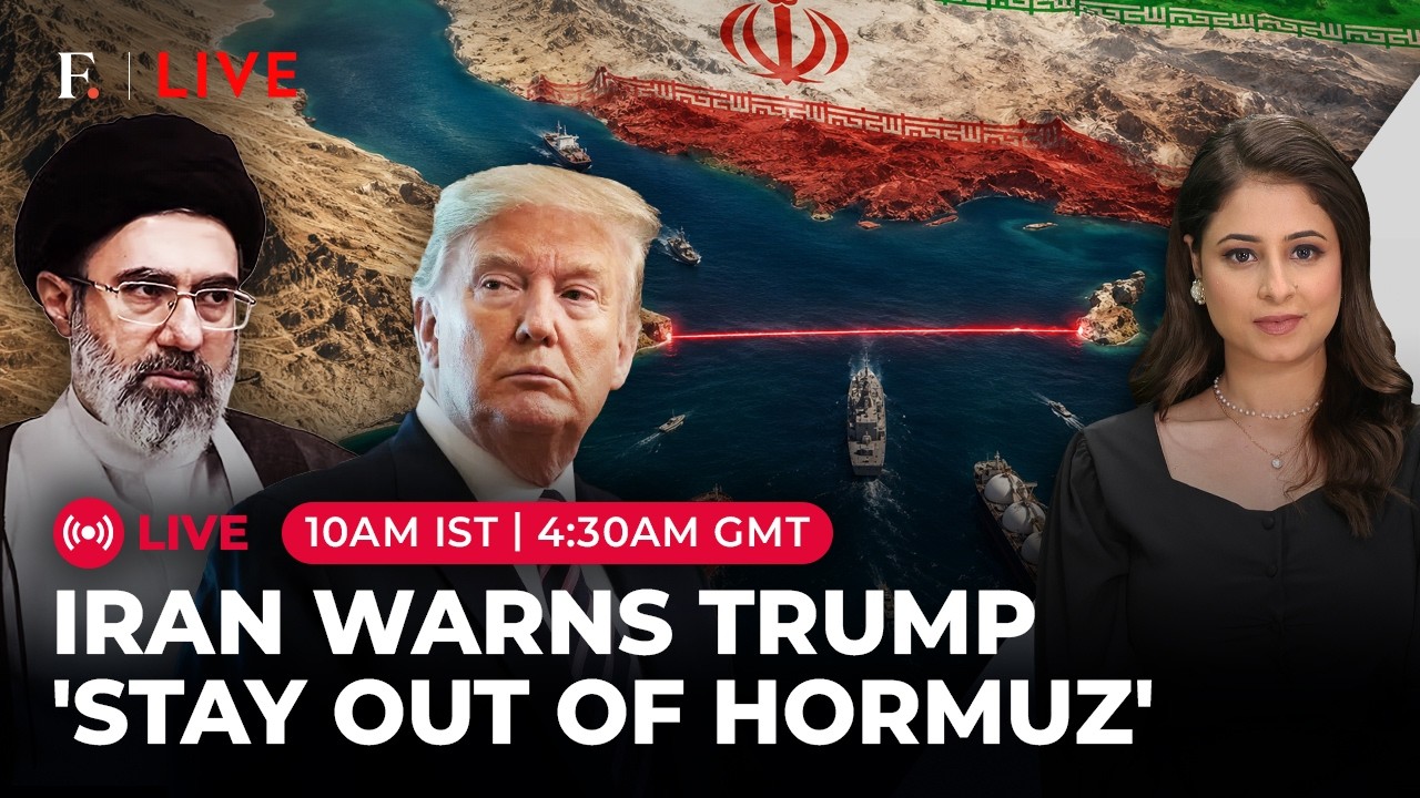 LIVE: Iran Draws Red Line At Hormuz, Sends Chilling Threat To Trump | US Iran War | Firstpost