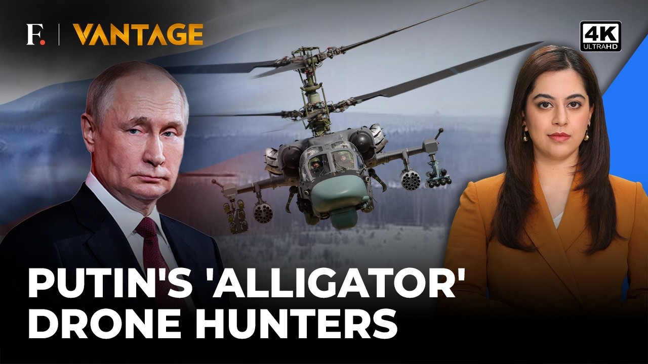 Russia’s Attack Helicopters “Hunt” Ukraine’s Drones With Smart Missiles | Vantage on Firstpost | 4K