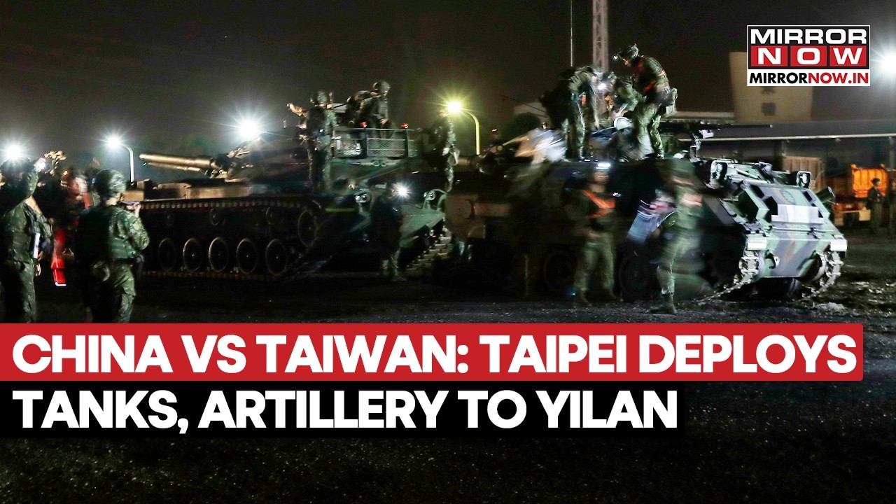 Taiwan On High Alert, Deploys Tanks, Artillery To Yilan Simulating Chinese Landing Operation