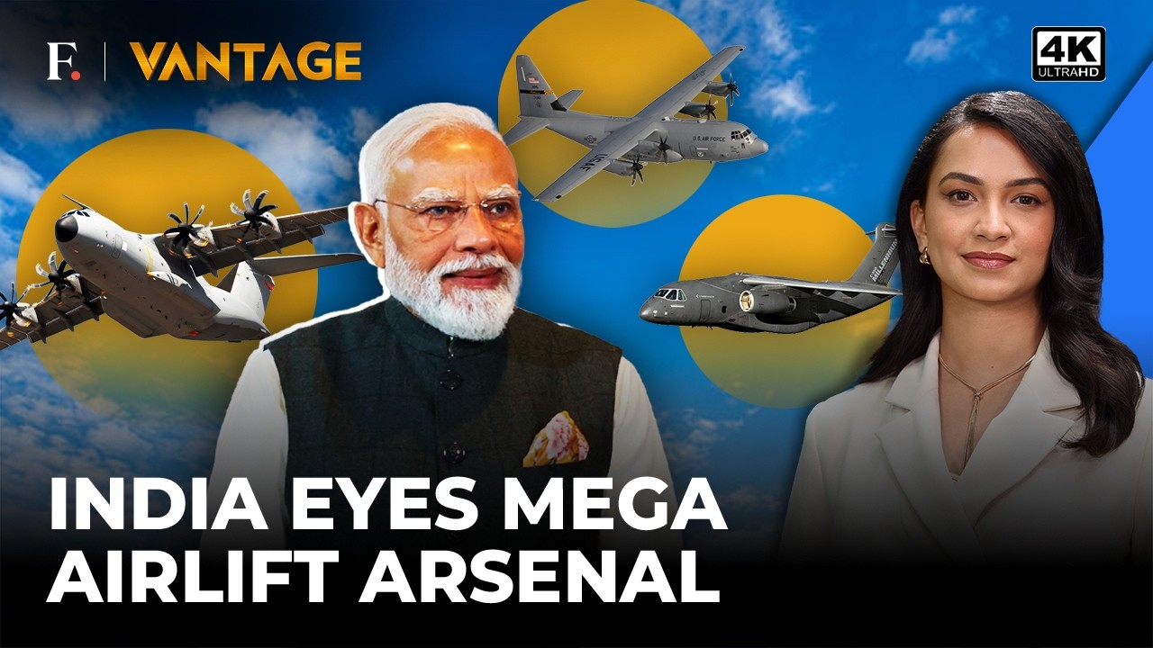 India Plans 60 New Military Transport Aircraft in Rs 1 Lakh Crore IAF Deal |Vantage on Firstpost |4K