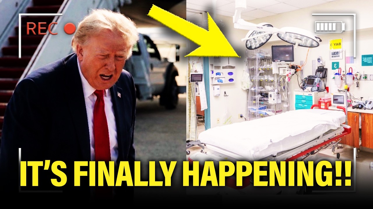 Trump’s HEALTH COLLAPSES as WH DOC URGES 25TH AMENDMENT