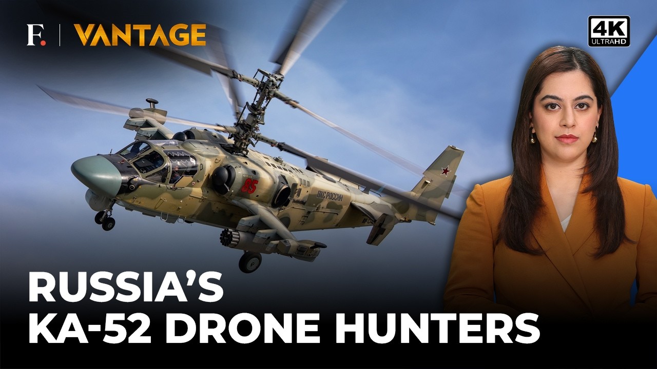 Russia Deploys KA-52 Helicopters to Hunt Ukrainian Drones | Ukraine War| Vantage on Firstpost | 4K