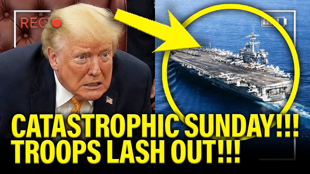 Trump has CATASTROPHIC SUNDAY as TROOPS LASH OUT!!