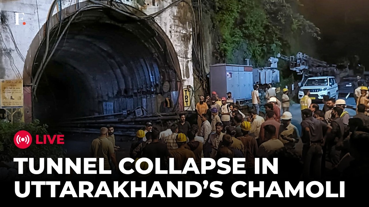 Chamoli Tunnel Collapse LIVE: 7 Workers Dead, 3 Trapped | Rescue Operation Underway | Uttarakhand