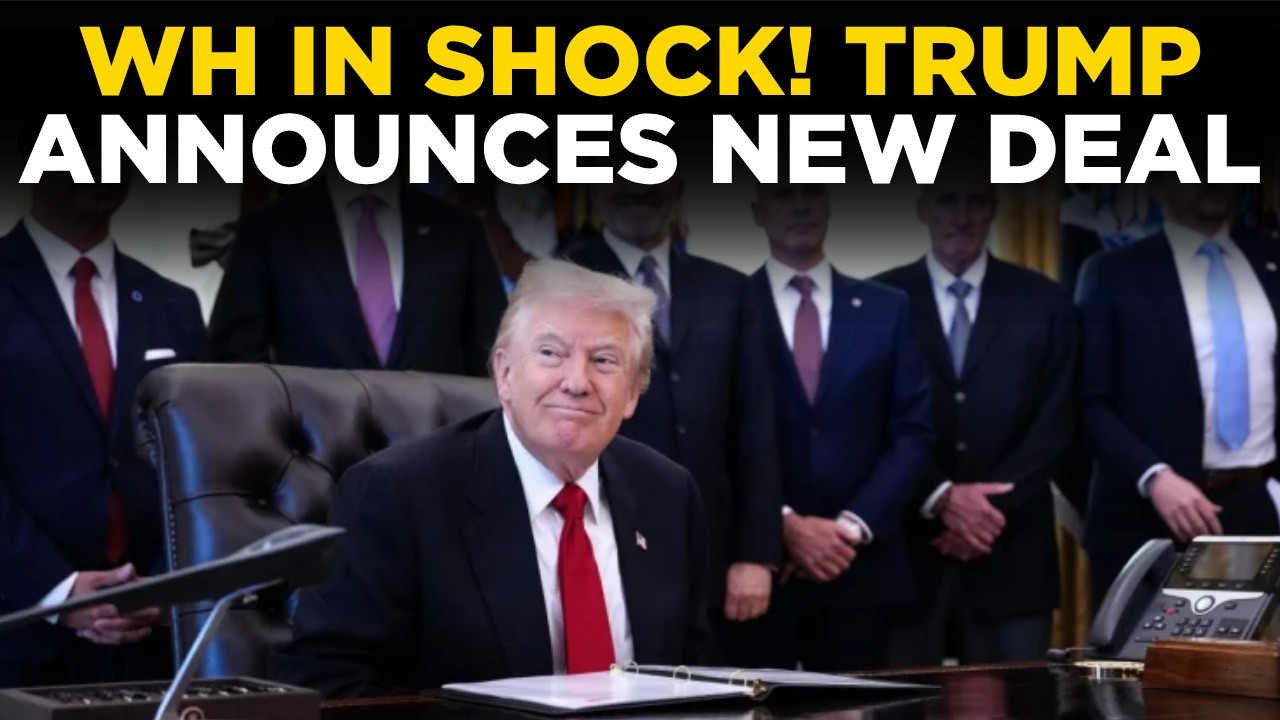 TRUMP TRADE DEAL LIVE | Trump’s HUGE White House Announcement Stuns Markets!