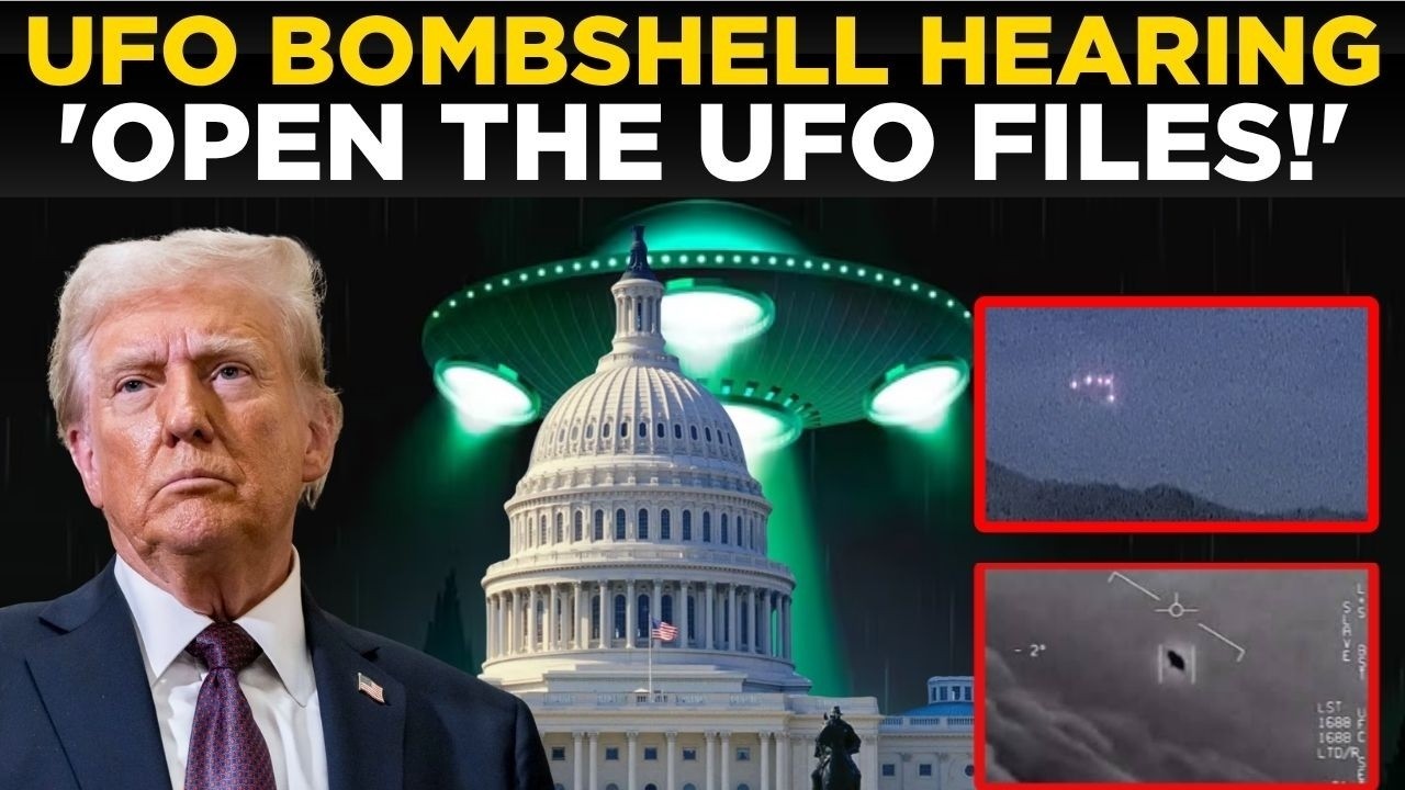 US NEWS LIVE: UFO Hearing EXPLODES as Trump Team Eyes Secret Alien Files | Shocking New Developments