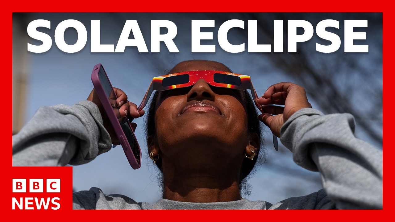 Solar eclipse: When is it and how to watch it safely | BBC News