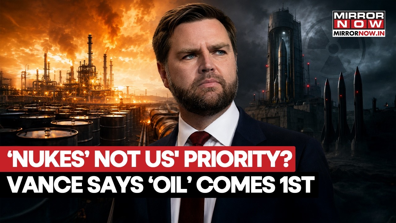 Vance’s Iran Shock! ‘Oil’ Comes First, Not Nukes? Vice President’s Remark Fuels Massive Debate