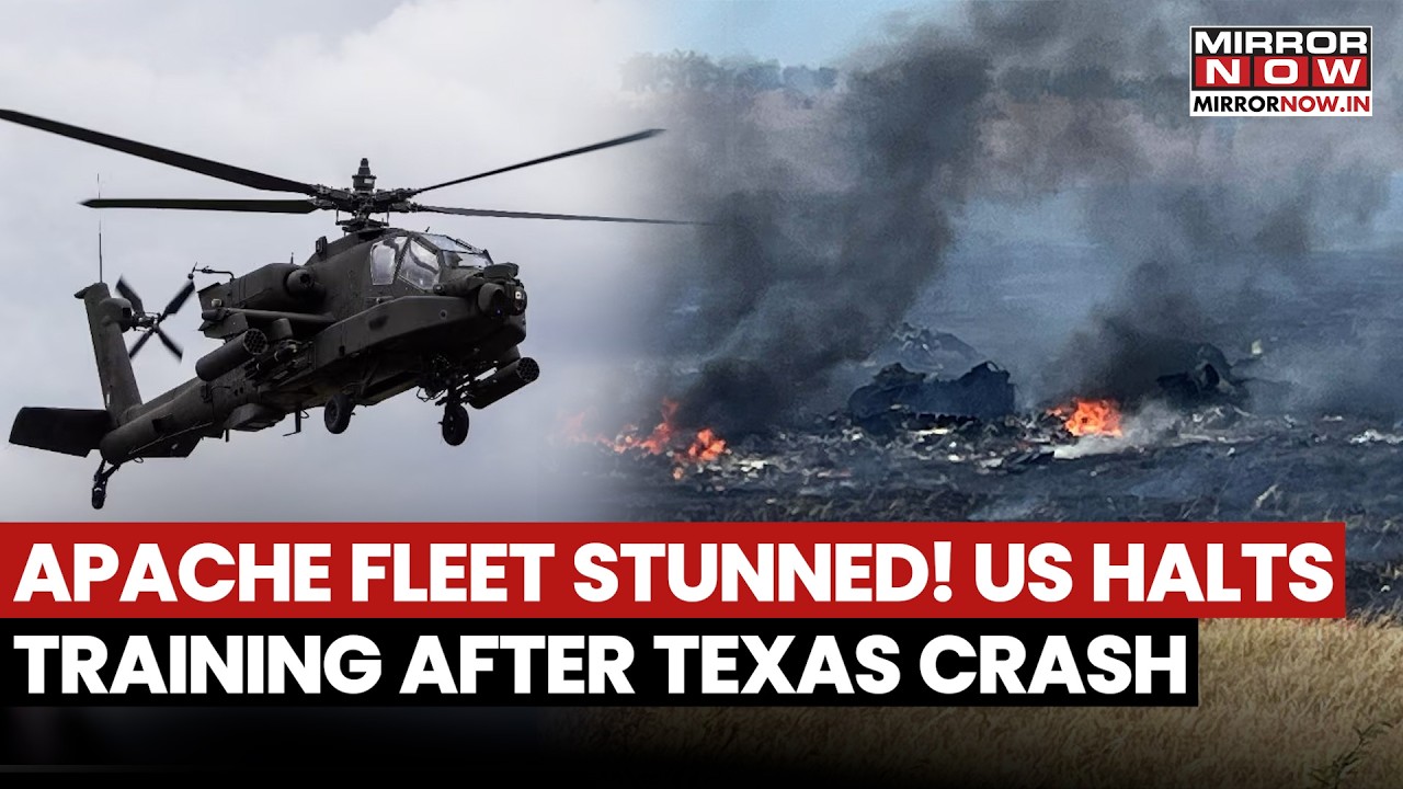 Deadly Apache Crash Shocks US Army! All Helicopter Training Halted After 2 Soldiers Killed