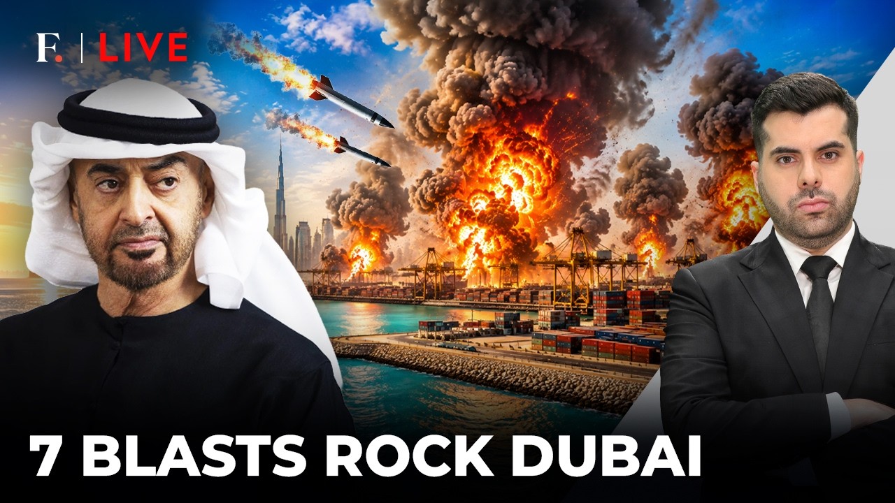 Dubai Explosion Mystery: Fire, Smoke and Multiple Blasts Rock Jebel Ali | Firstpost Live