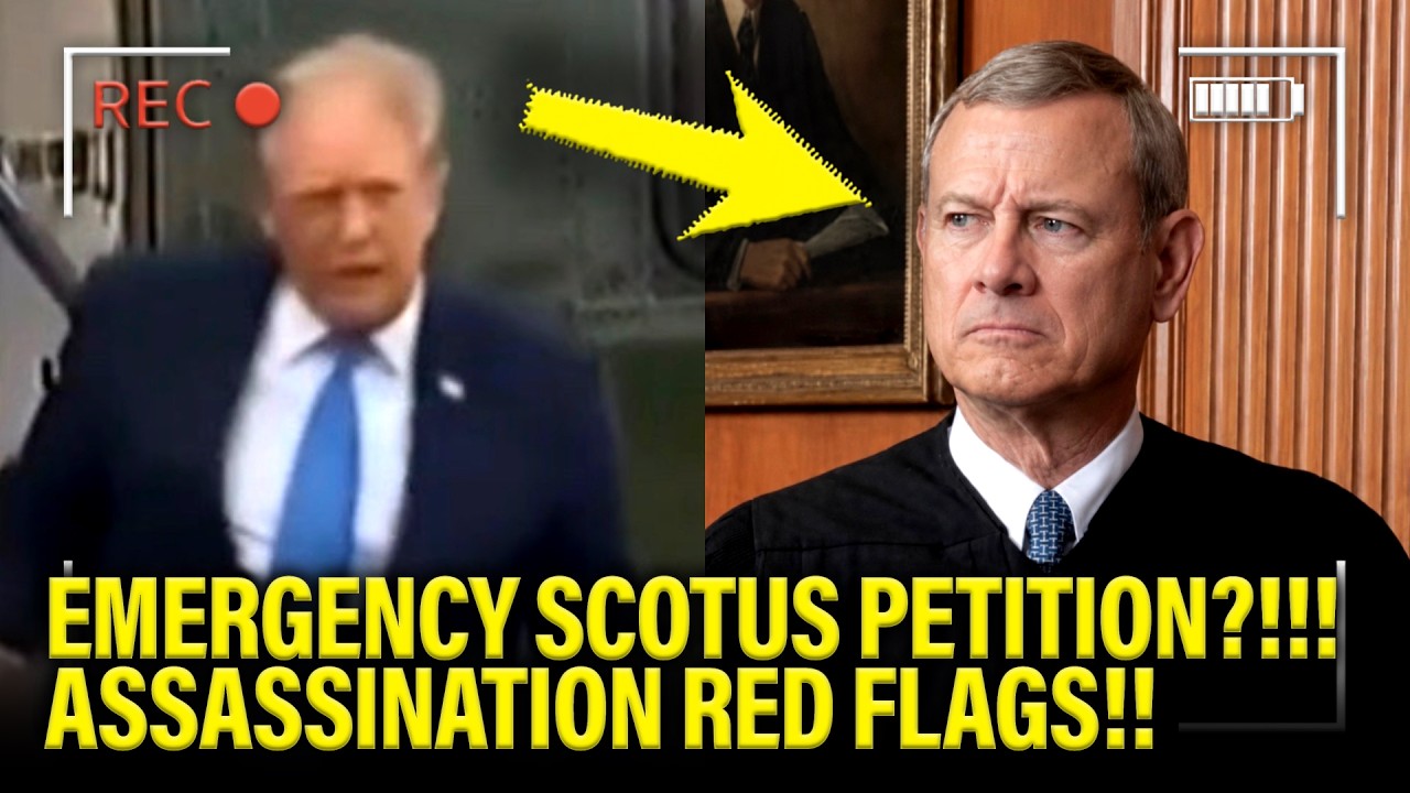 Trump RUSHES TO SCOTUS over ASSASSINATION FEARS?!!