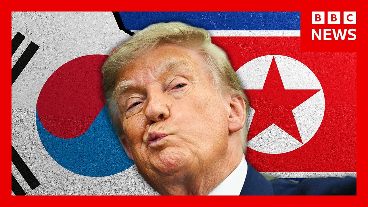 Why Donald Trump is getting closer to Kim and tougher on South Korea | BBC News