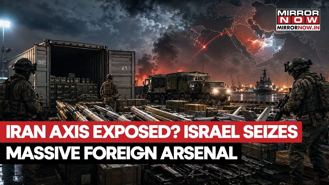 Israel Seizes Huge Iran-linked Arsenal! Shocking Foreign Origins Exposed In Raid | WATCH