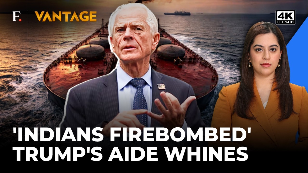 Trump Aide Navarro’s India Rant: “Firebombed” Online Over Russian Oil | Modi Trade Talks | Vantage