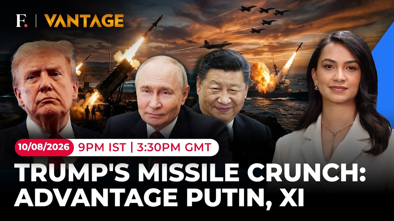 Russia’s Putin, China’s Xi Benefit as Trump’s Missile Arsenal Shrinks | Vantage on Firstpost