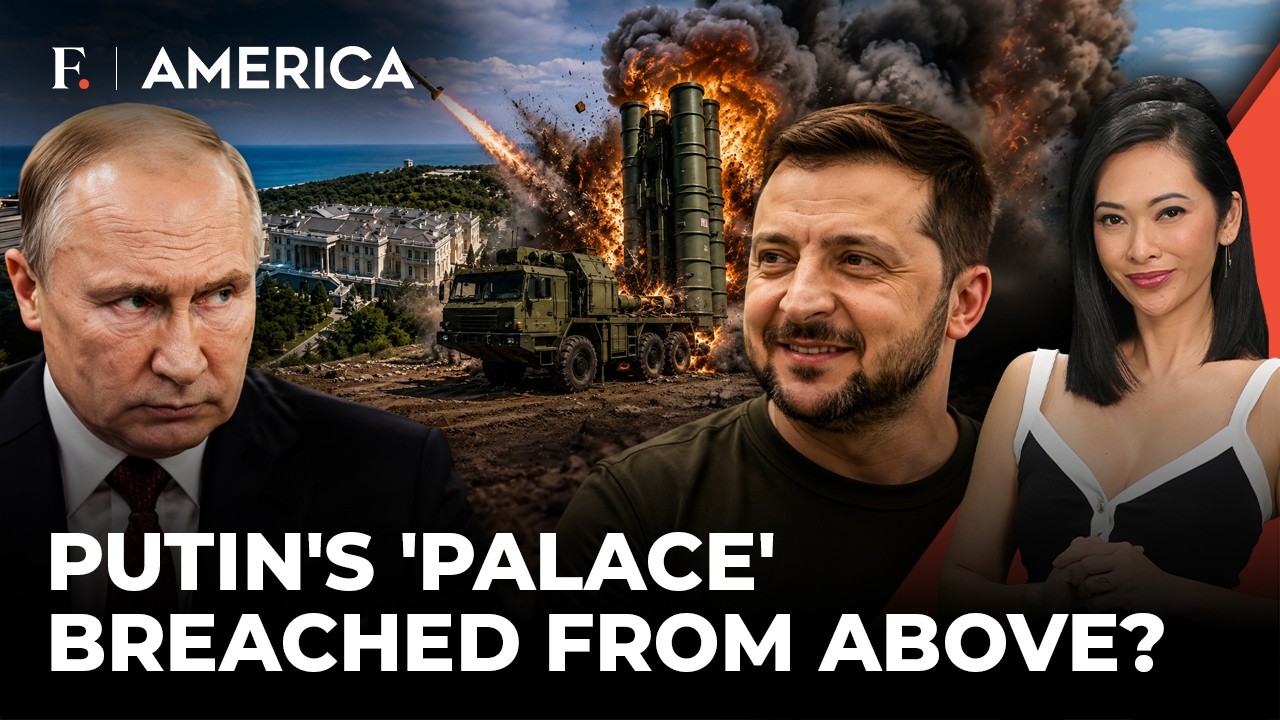 Putin’s Palace Targeted? Ukraine Strikes S-400 Defences near Black Sea Retreat | Firstpost America