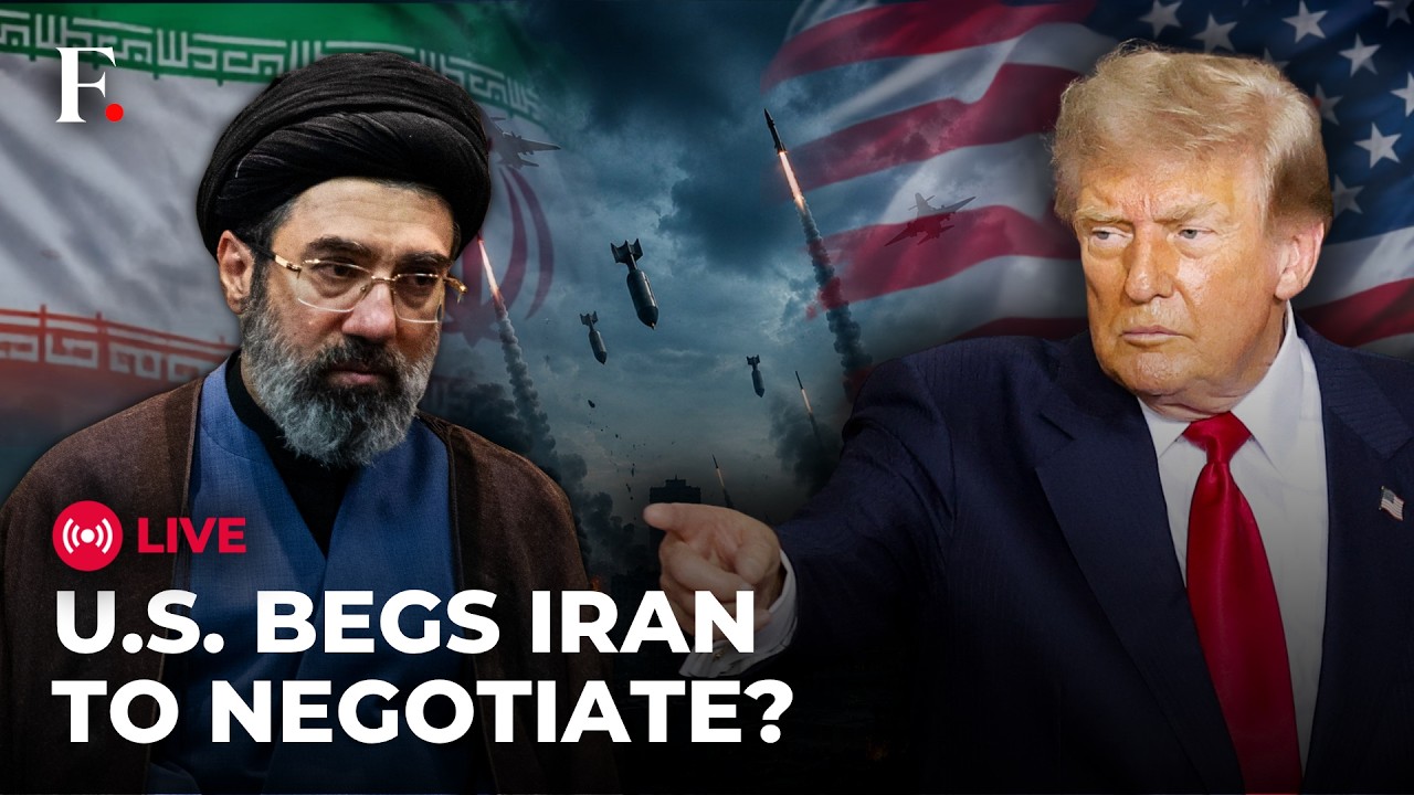 US Iran War LIVE: Iran Claims US is ‘Begging’ to Negotiate | Trump Denies Talks Ever Happened