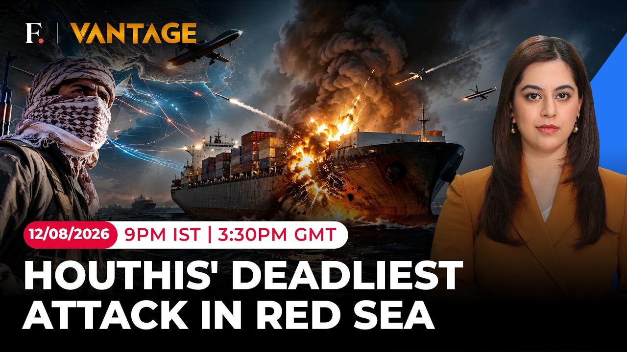Houthis Escalate Red Sea War: 6 Killed in First Fatal Shipping Strike | Vantage