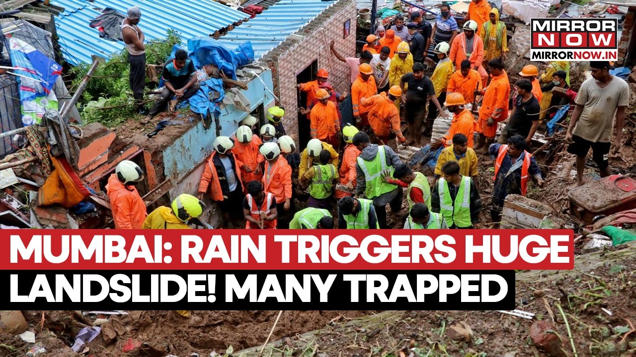 Mumbai Landslide: 2 Dead, Several Trapped In Kurla Chawl Collapse Amid Heavy Rain; Rescue Op On