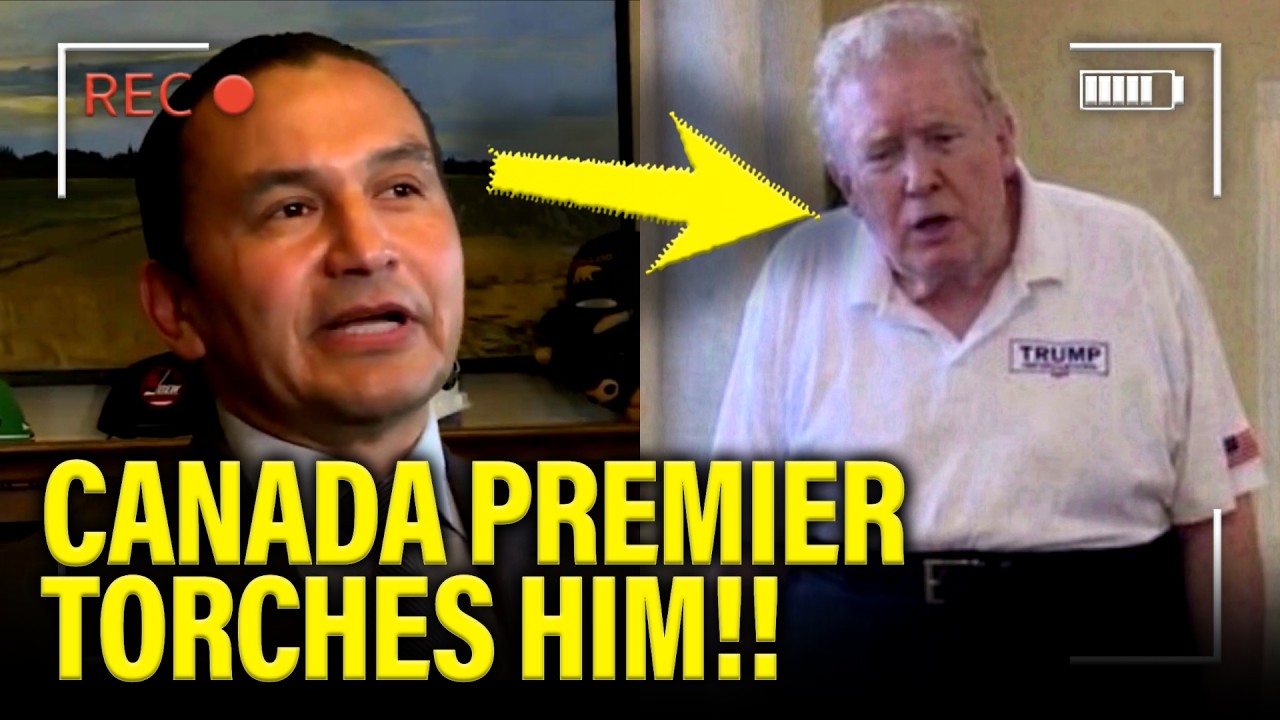 Canada Premier BLASTS TRUMP after TRADE WAR SURRENDER!!!
