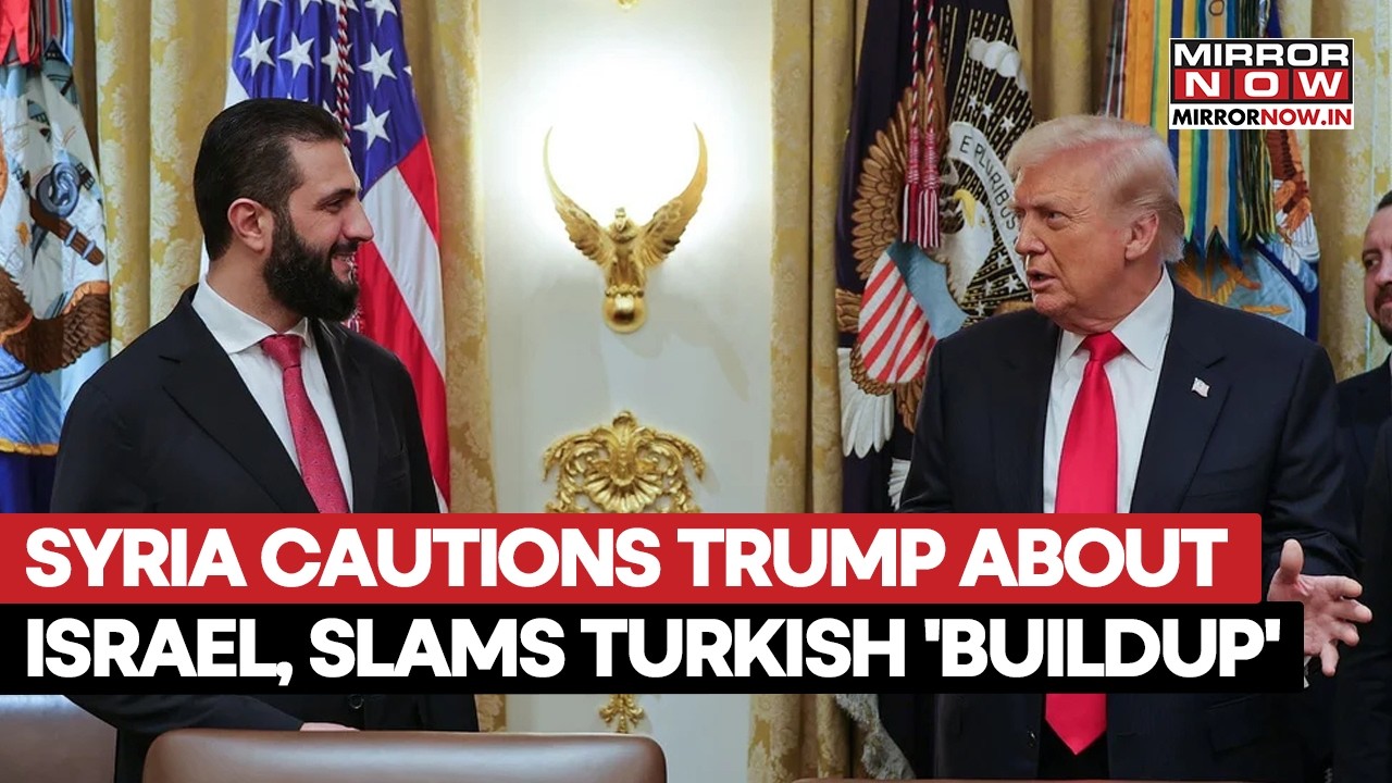 Syria Warns Trump After Israel Bombs Airbase, Rejects Turkish Military Buildup Claims | WATCH