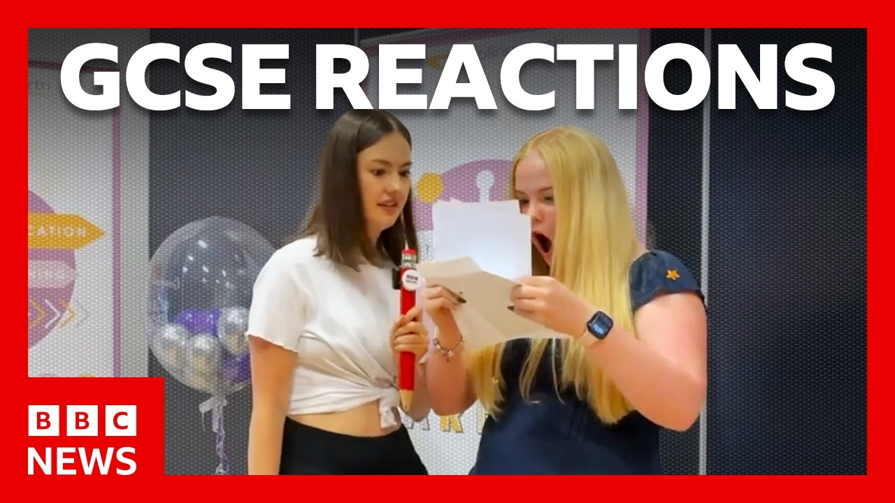 GCSE Exams Results Day | BBC News