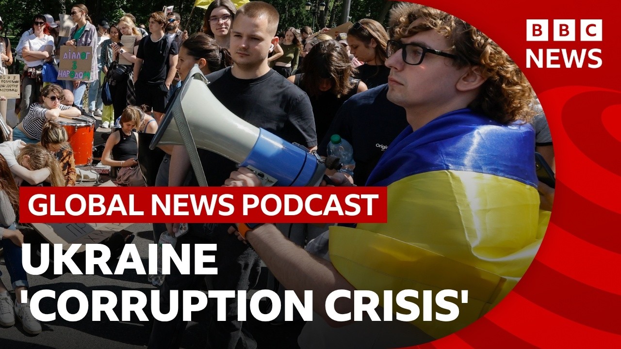 Ukraine’s ‘crisis of corruption’, and the SpaceX rocket off Christmas Island | Global News Podcast