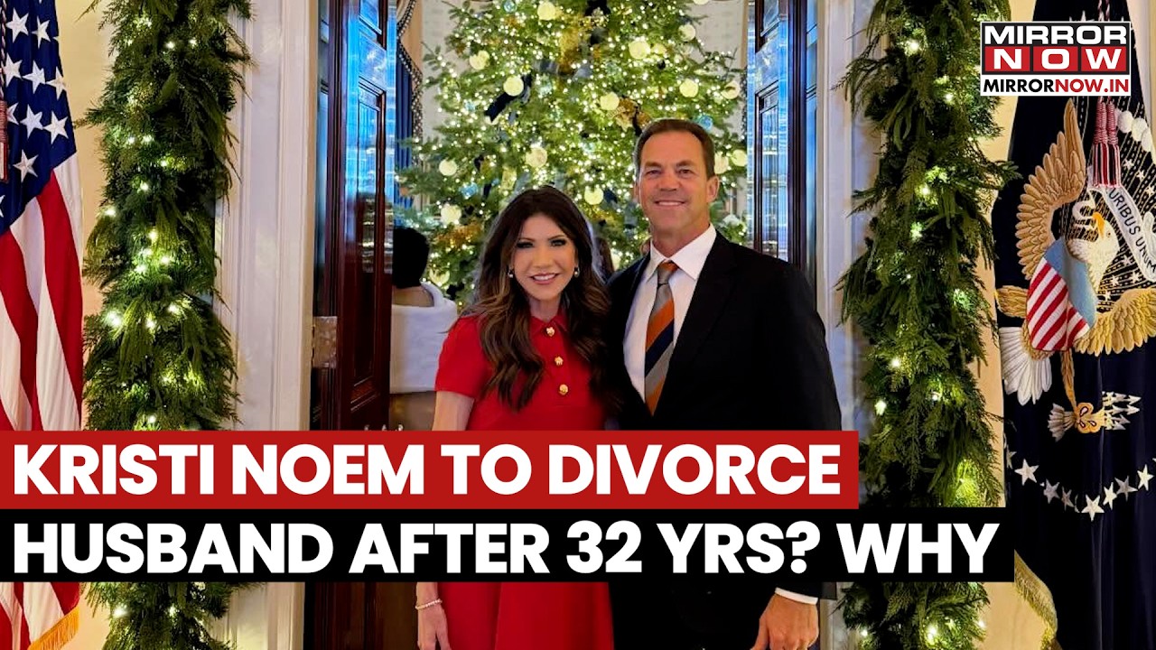 Kristi Noem To Divorce Hurband Brayon Noem After 32 Years Of Marriage? Mother Reveals Why | Watch