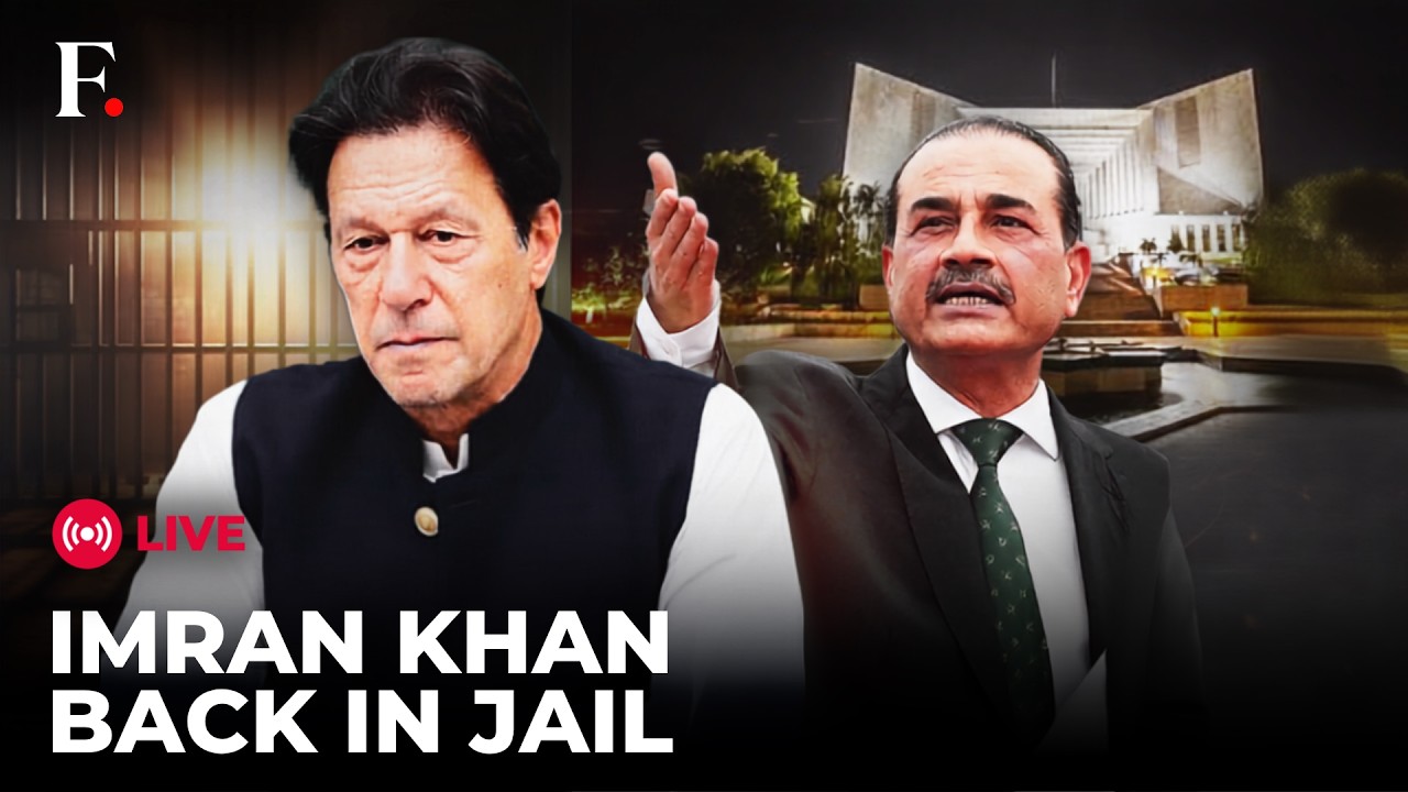 Pakistan’s Ex-Prime Minister Imran Khan Moved Back to Jail from Hospital | LIVE