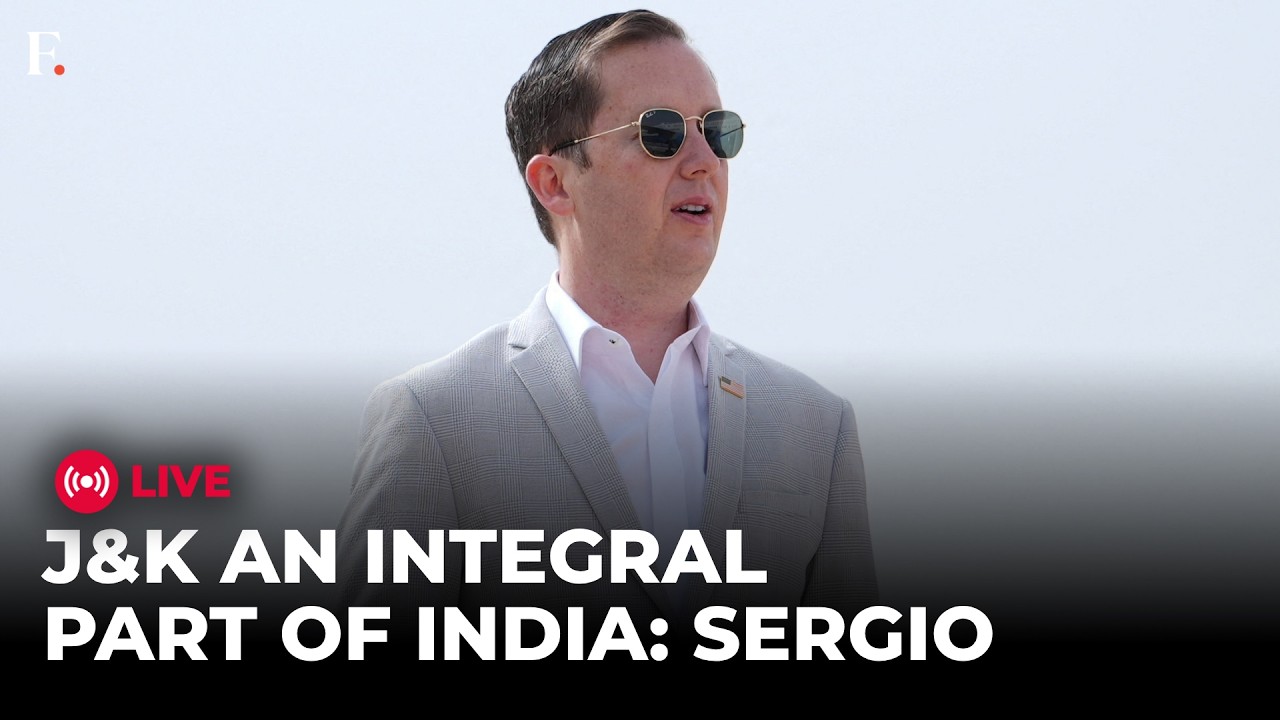 LIVE | ‘J&K An Important Part of India’ US Envoy Sergio Gor’s Big Statement during India Visit
