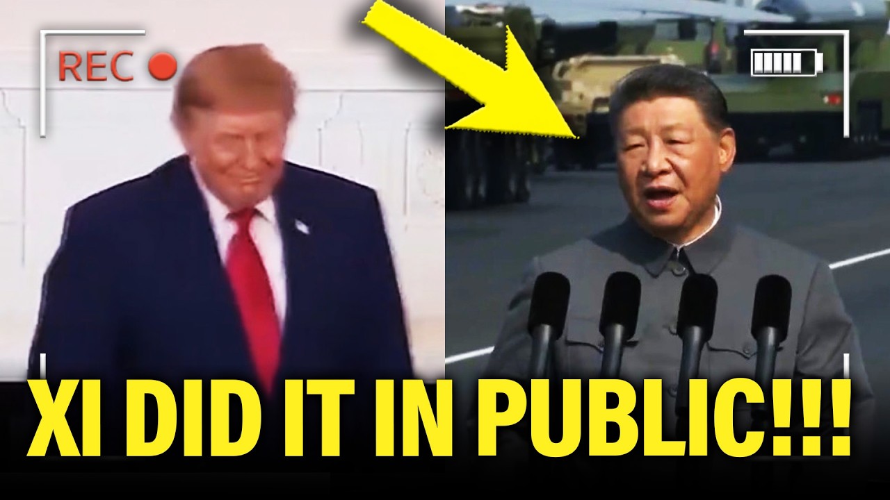 Trump has MIDNIGHT MELTDOWN as XI SWATS HIM DOWN in PUBLIC!!