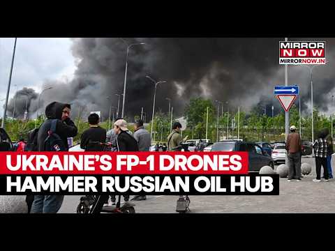 Ukraine’s 1,000-KM Strike Rocks Russia; Novokuybyshevsk Refinery Hit, Su-24M Destroyed | WATCH