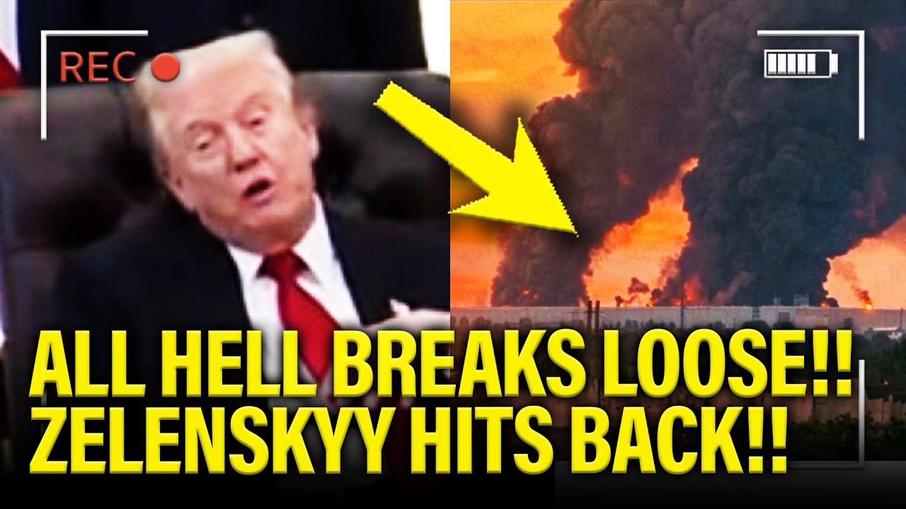 All HELL BREAKS LOOSE as Zelenskyy HITS BACK at Trump PLOT!!