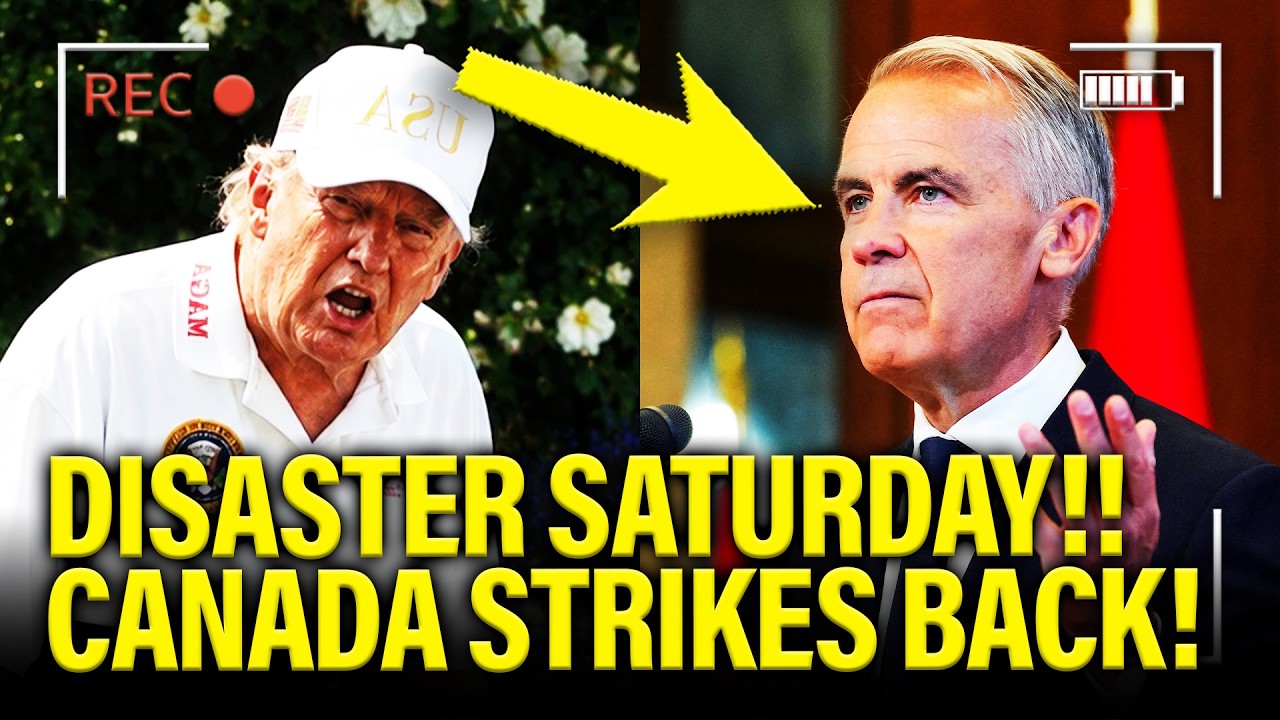 Trump has DISASTER SATURDAY as Canada STRIKES BACK!!!