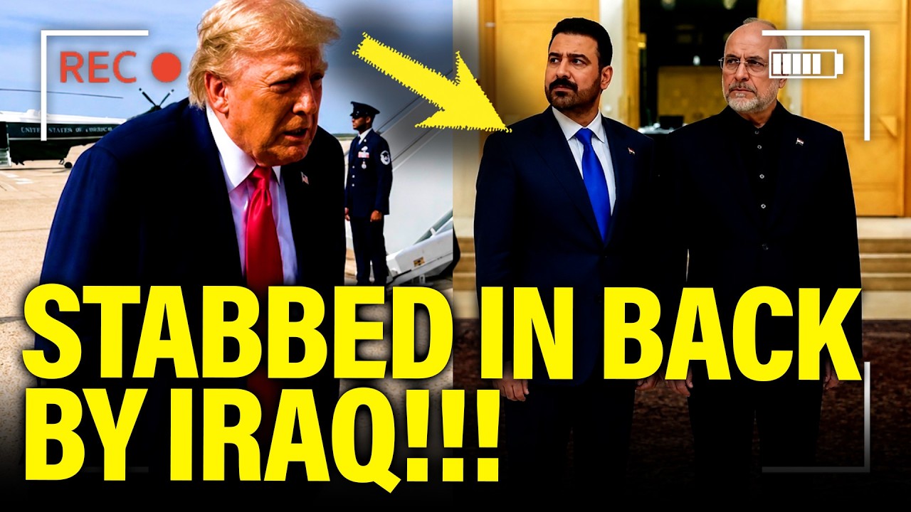 Trump PANICS ON TARMAC as Iraq STABS HIM IN BACK!!!