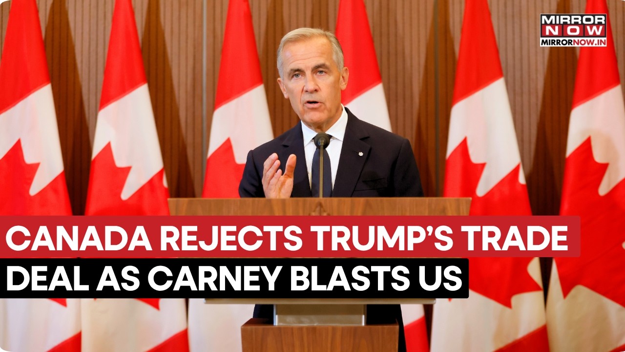 US VS CANADA EXPLODES: Carney Rejects Trump’s Trade Deal, Warns Retaliatory Tariffs | UNCUT